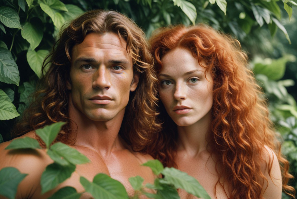 Adão e Eva - Adam and Eve - אדם וחוה